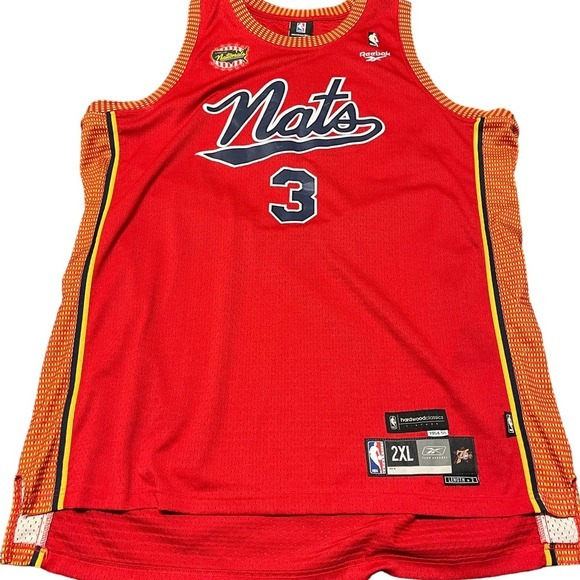 Vintage Allen Iverson 76ers 1954-1955 Hardwood‎ Classic Retro Jersey Mens 2XL - Picture 1 of 8